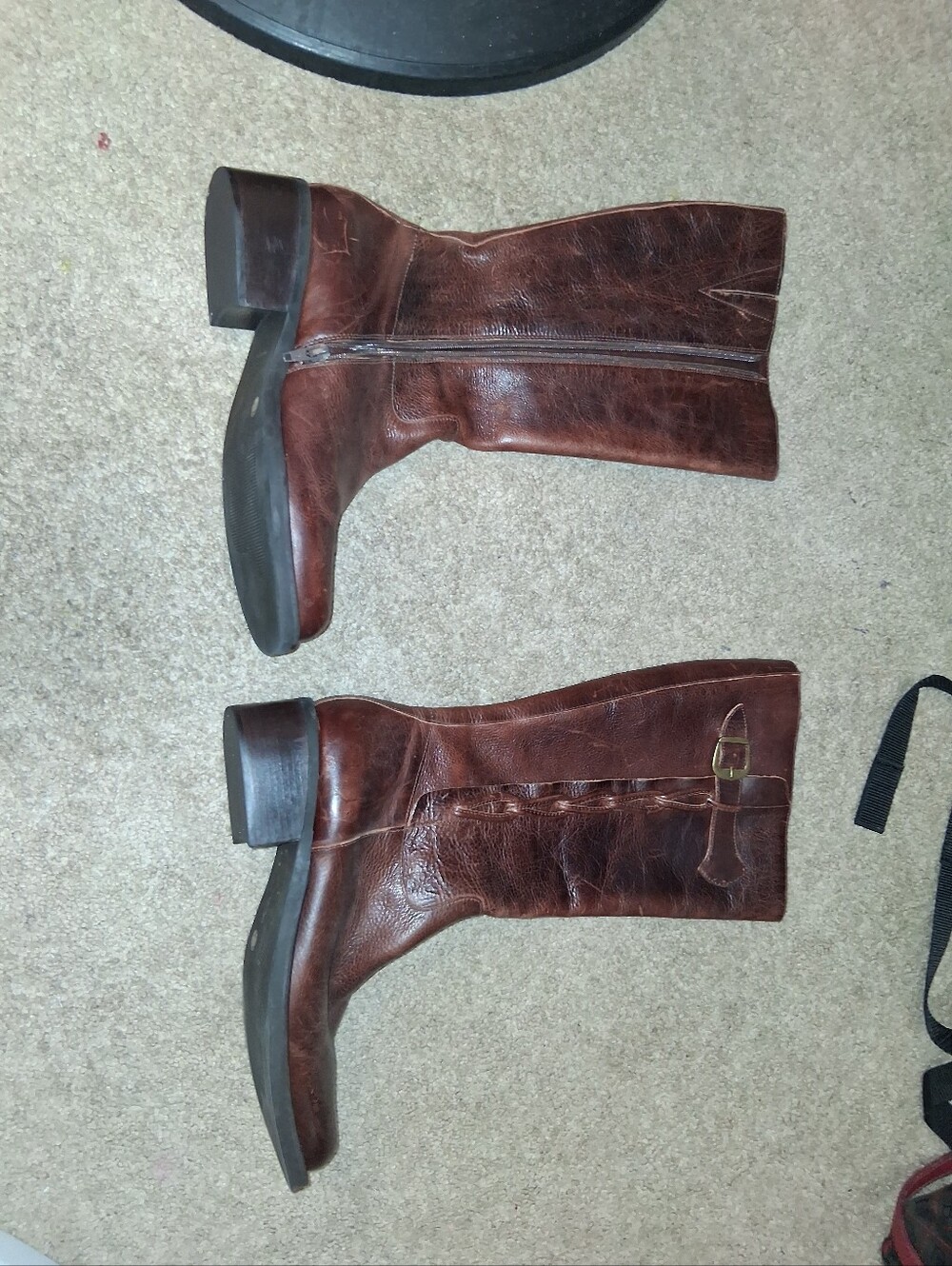 vintage Nicole tall brown leather Boots